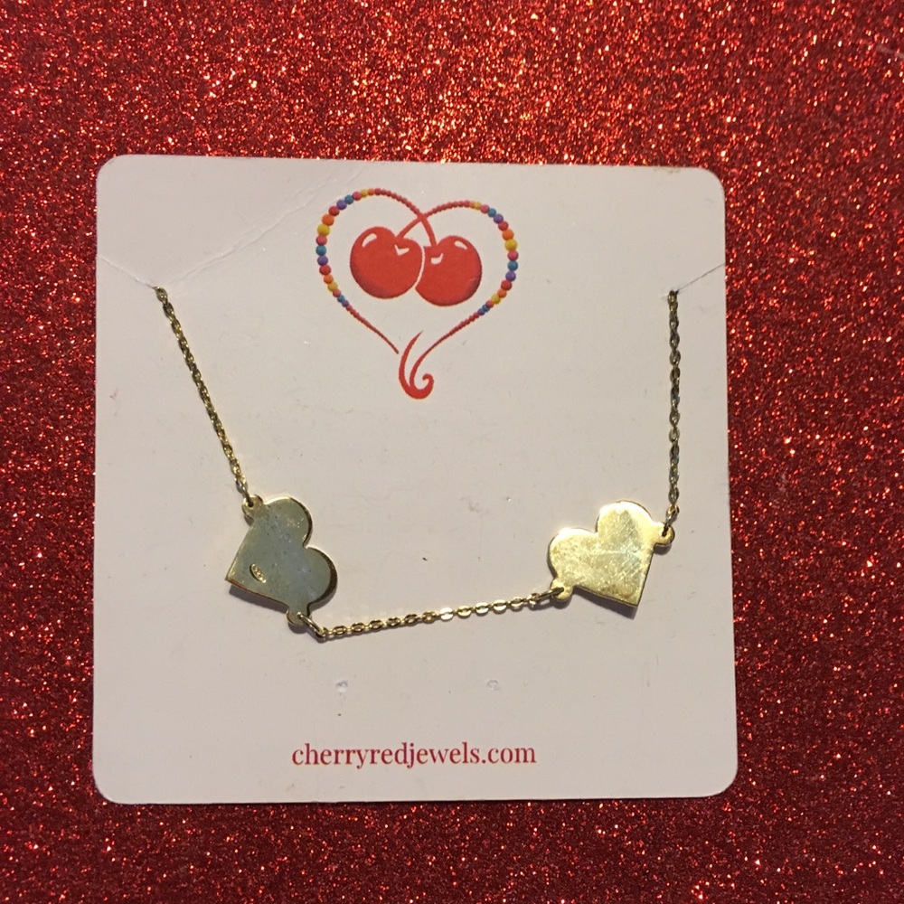Heart anklet